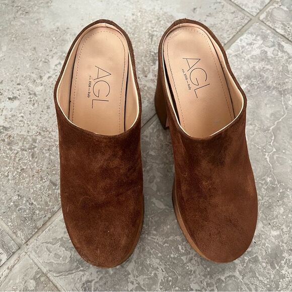 AGL Sista Mule - Cognac, New, Size 38.5 - Picture 14 of 16